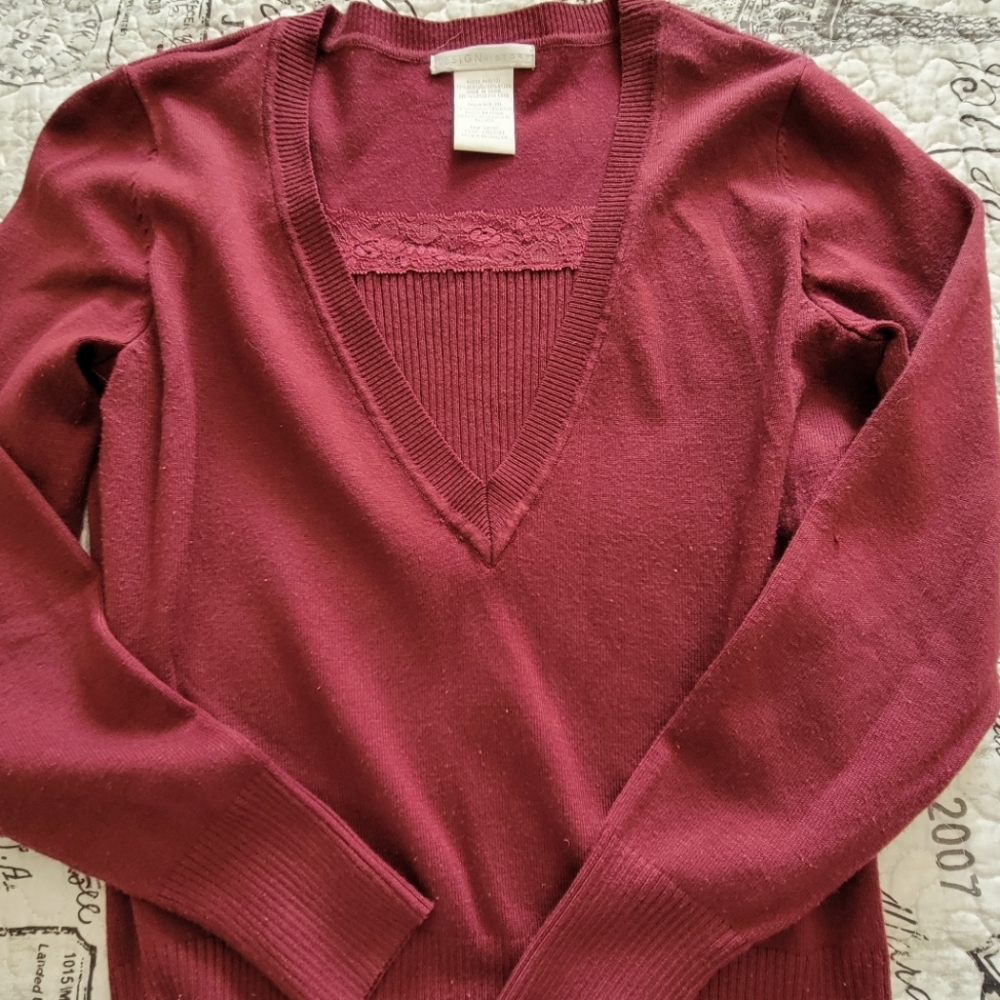 Maroon Sweater